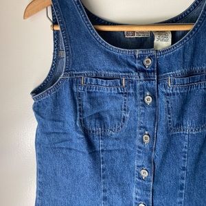 faded glory vintage denim jumper